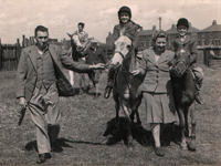 William Moralee and his wife Florence (nee Ayton) with their two children Catherine and Billy